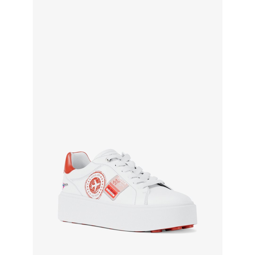 Michael Kors Romey Embellished Platform Sneaker