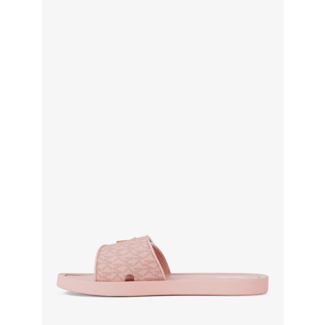 Michael Kors Palmer Signature Logo Slide Sandal