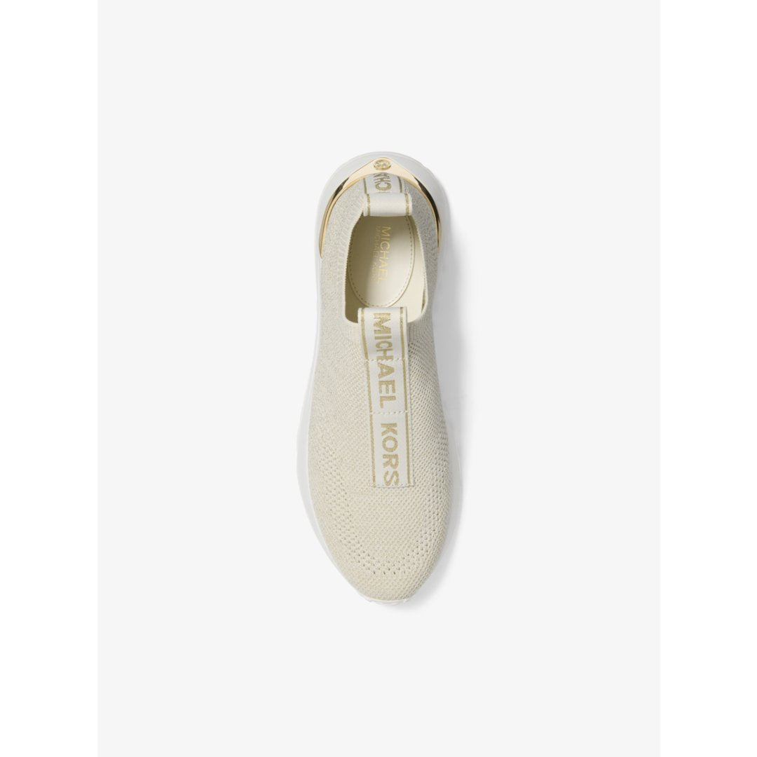 Michael Kors Bodie Metallic Knit Slip-On Sneaker