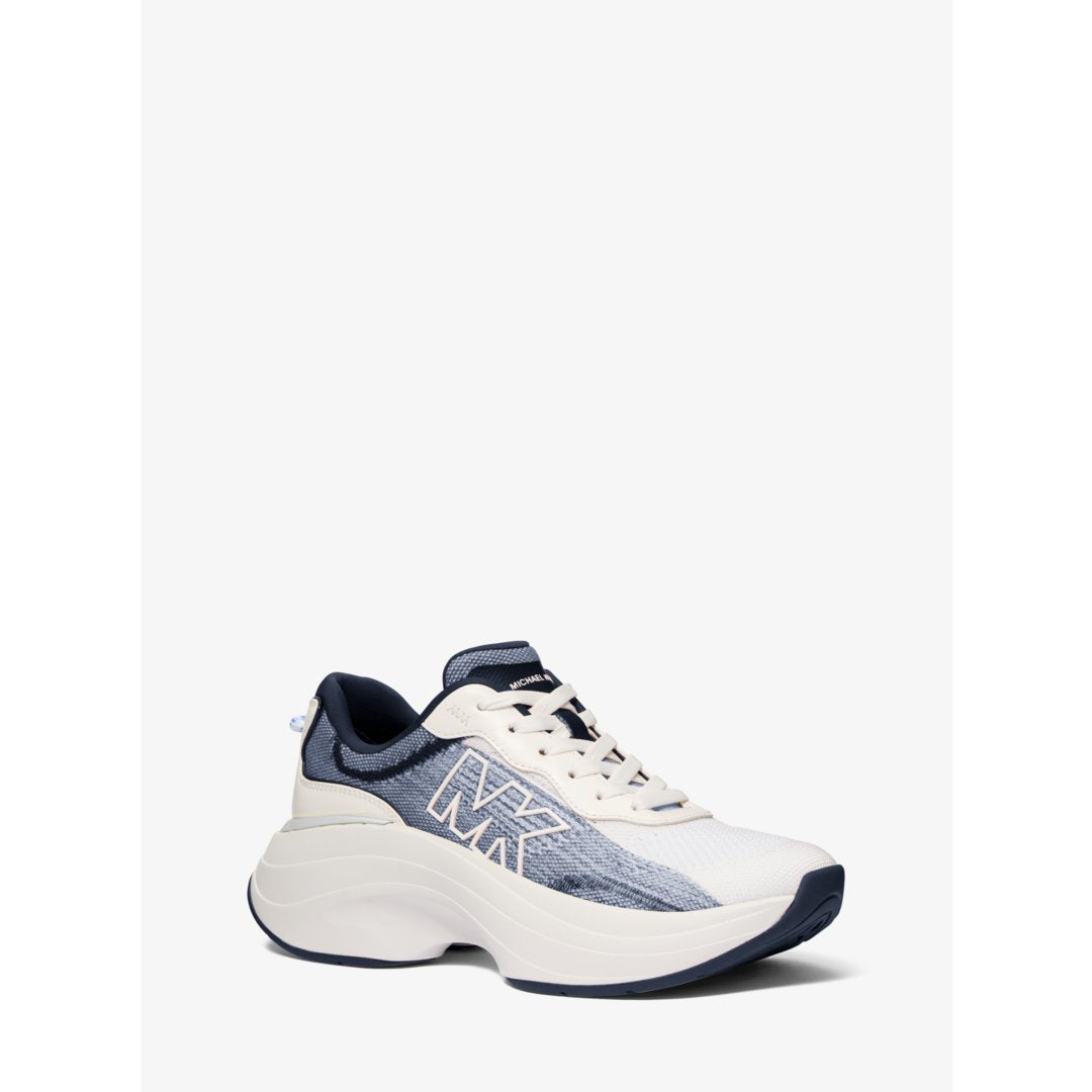 Michael Kors Athena Ombr Stretch Knit Trainer