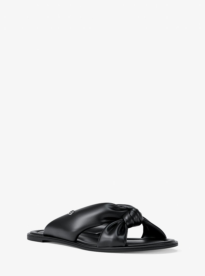 Michael Kors Elena Slide Sandal BLACK