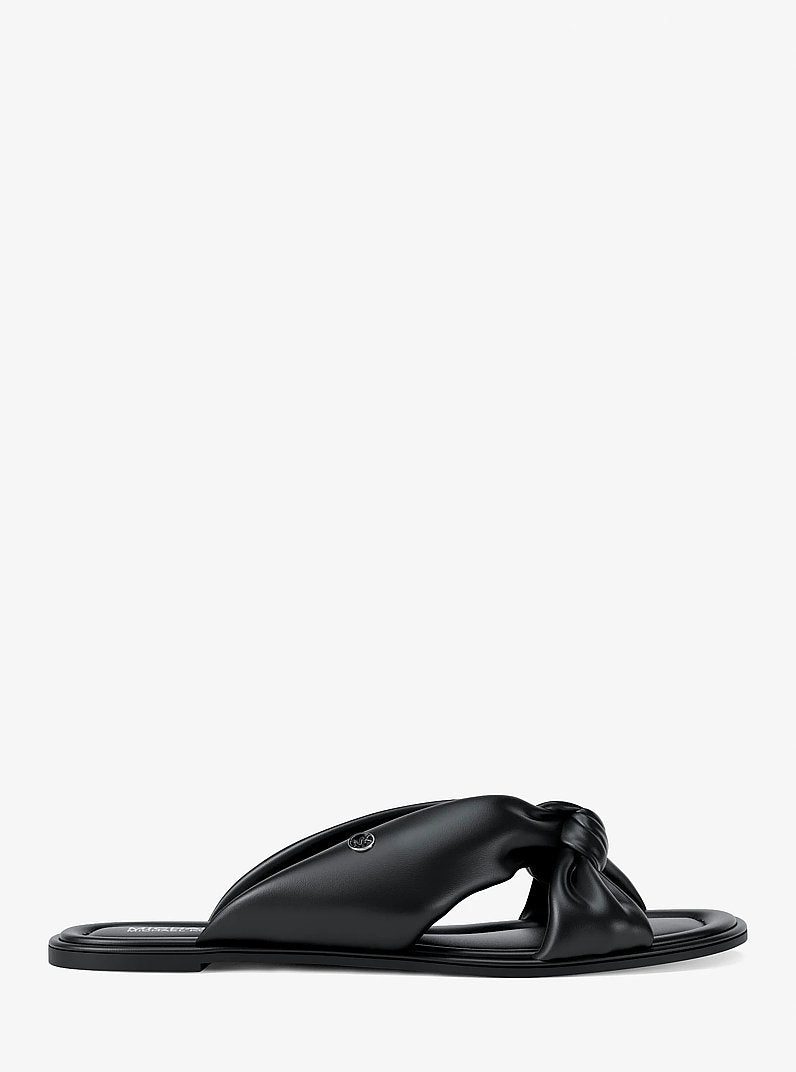 Michael Kors Elena Slide Sandal BLACK