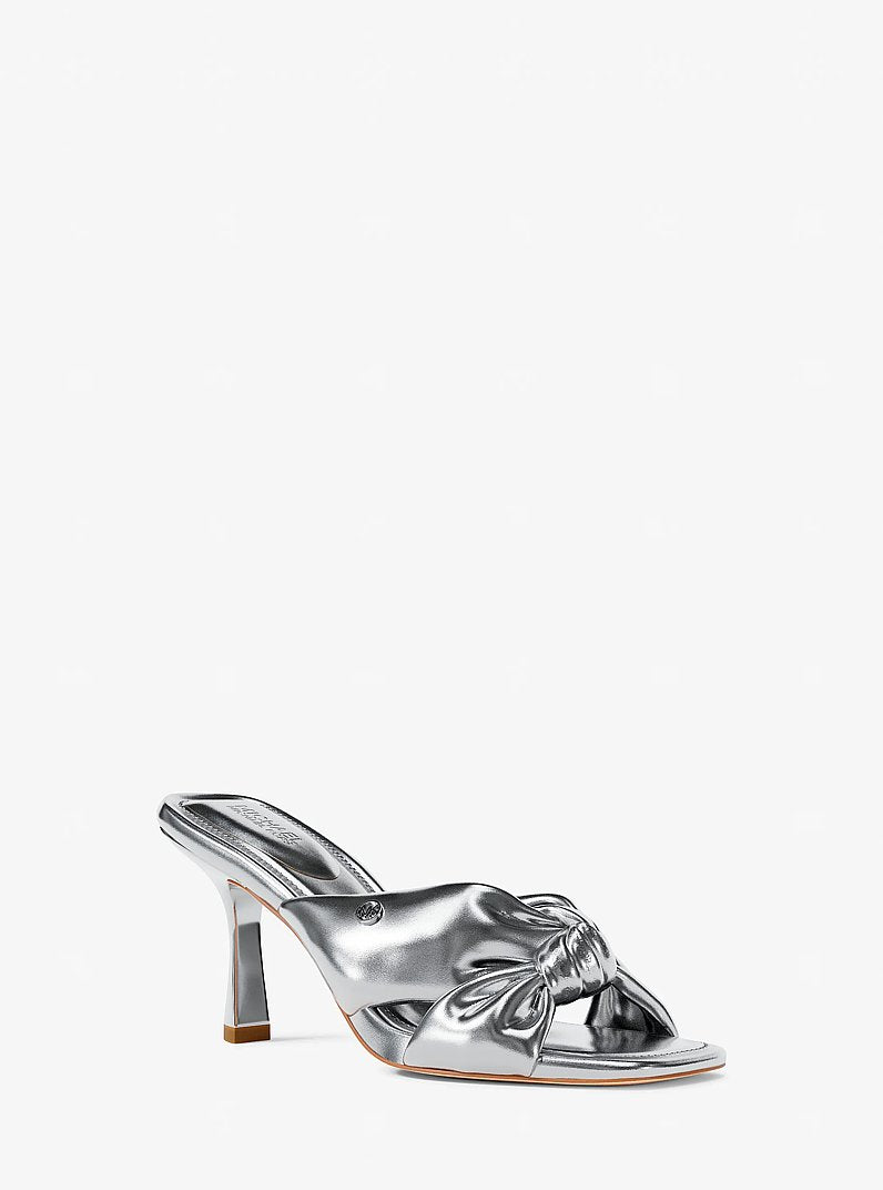 Michael Kors Elena Metallic Sandal SILVER