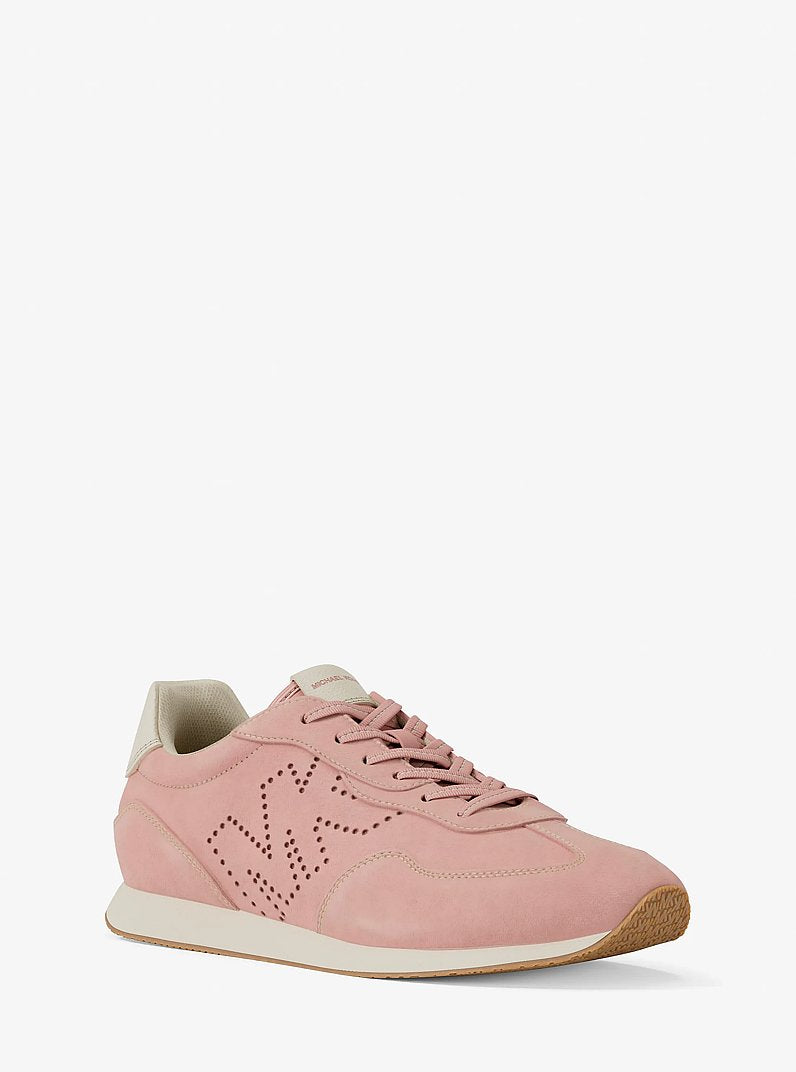 Michael Kors Essex Suede Trainer POWDER BLUSH