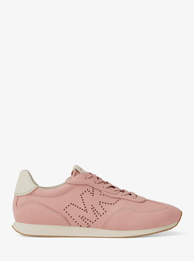 Michael Kors Essex Suede Trainer POWDER BLUSH