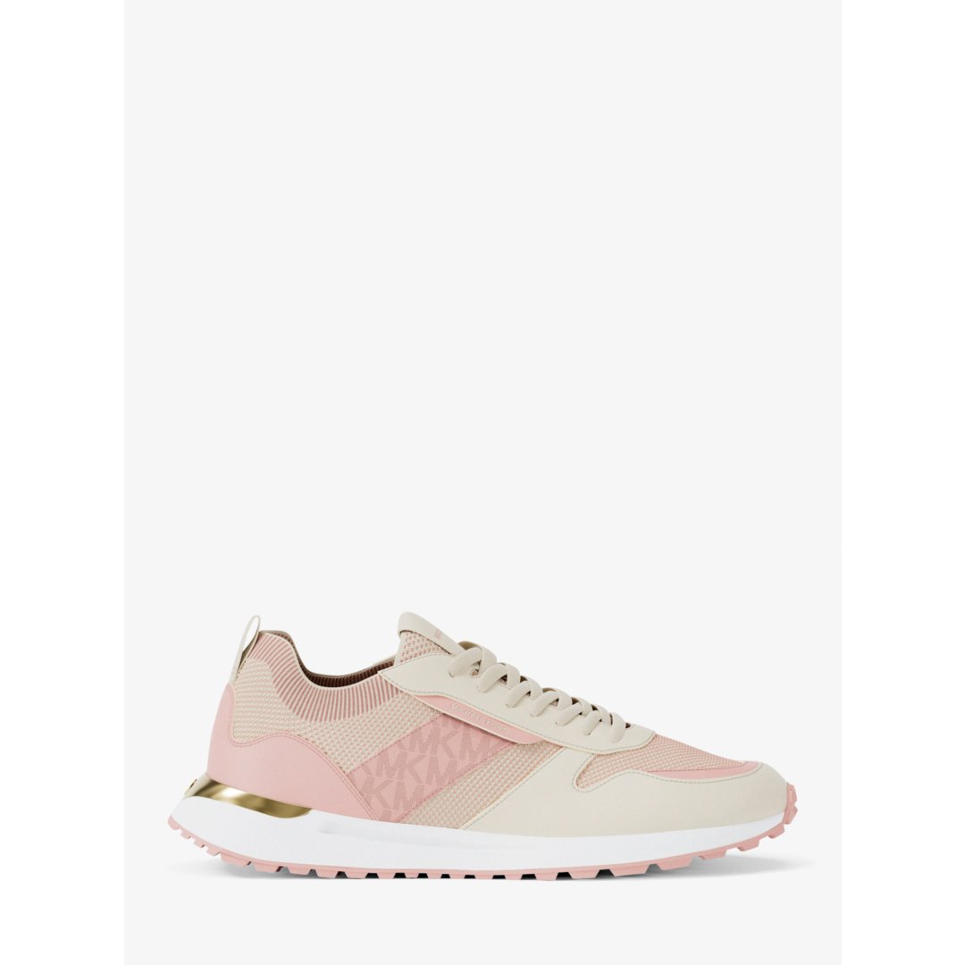 Michael Kors Jesse Mixed-Media Trainer