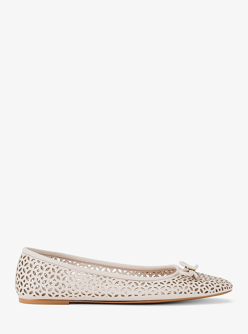 Michael Kors Savannah Perforated Ballet Flat