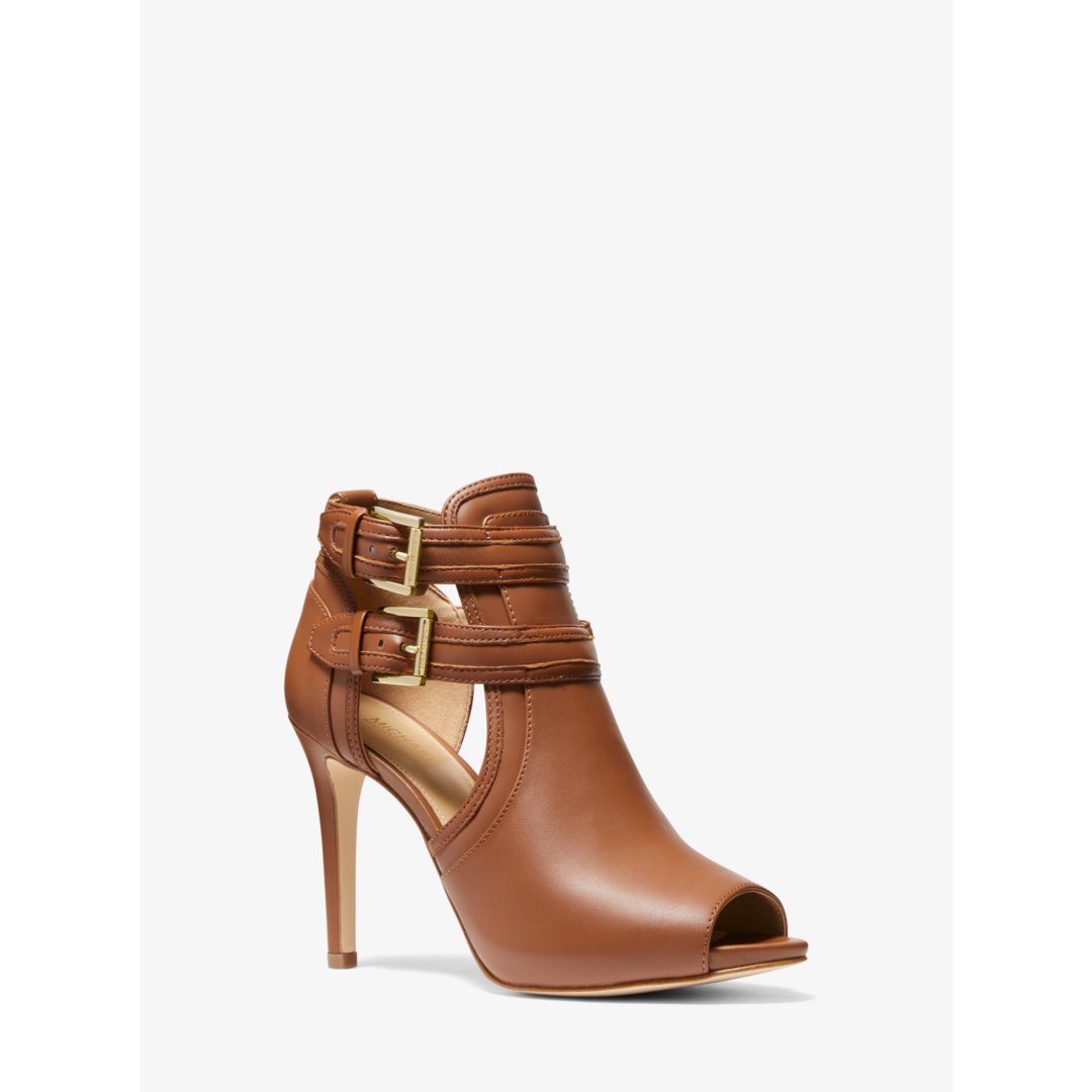 Michael Kors Blaze Open-Toe Ankle Boot