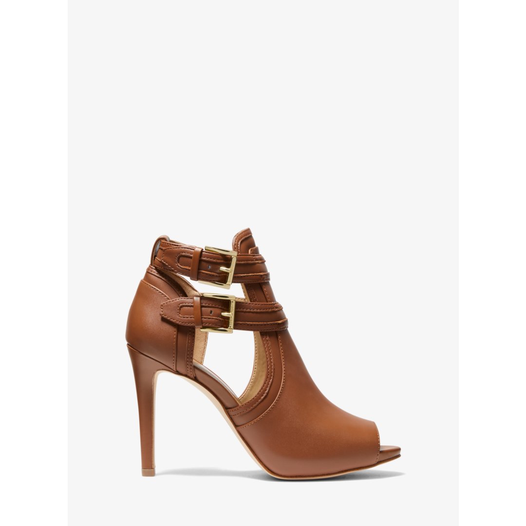 Michael Kors Blaze Open-Toe Ankle Boot