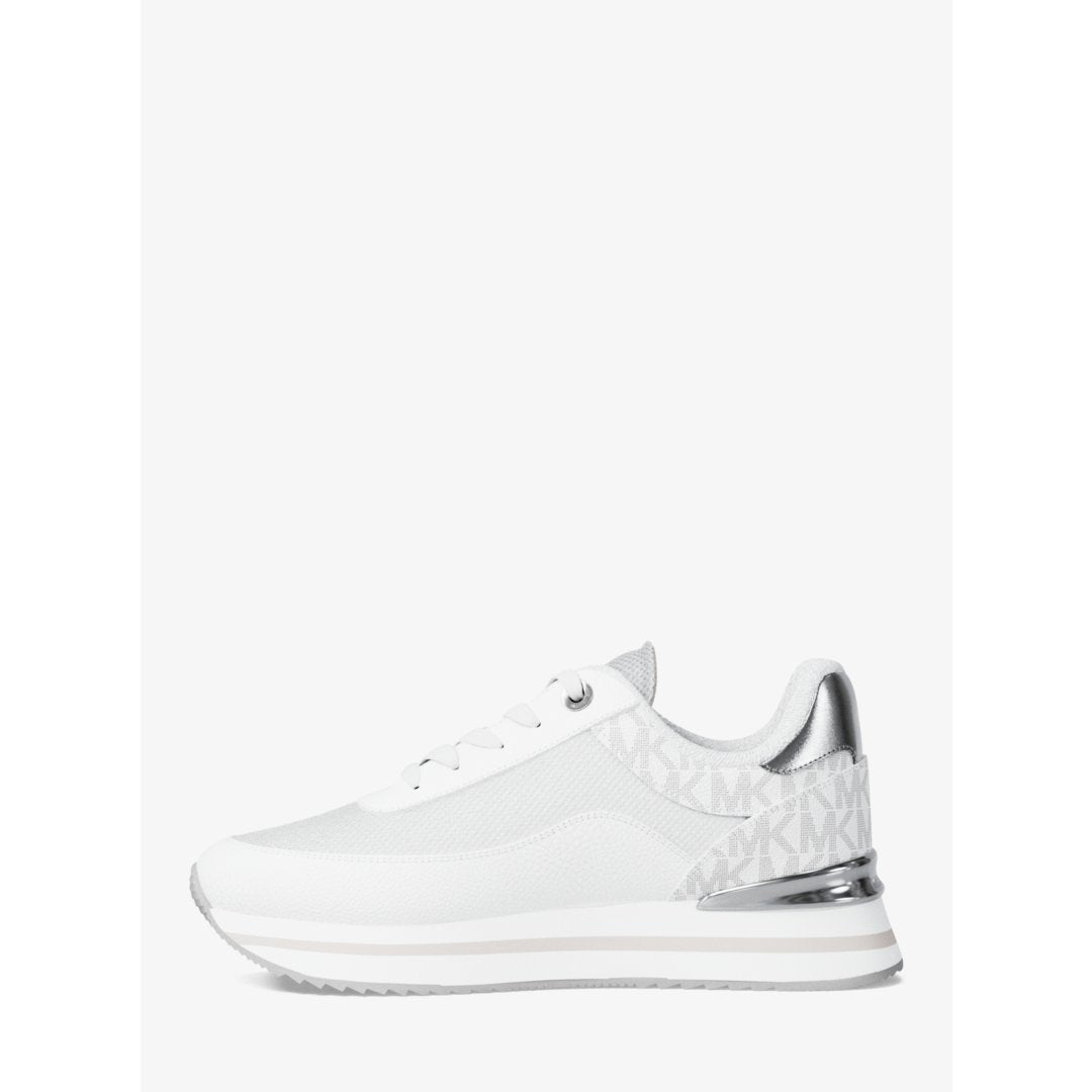 Michael Kors Hattie Mixed-Media Trainer