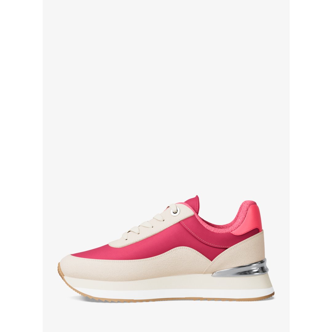 Michael Kors Hattie Mixed-Media Trainer