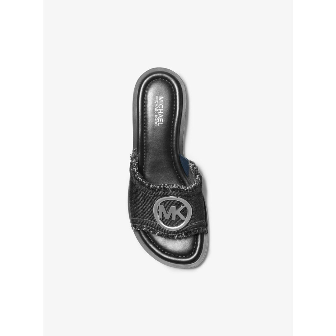 Michael Kors Hannah Denim Slide Sandal