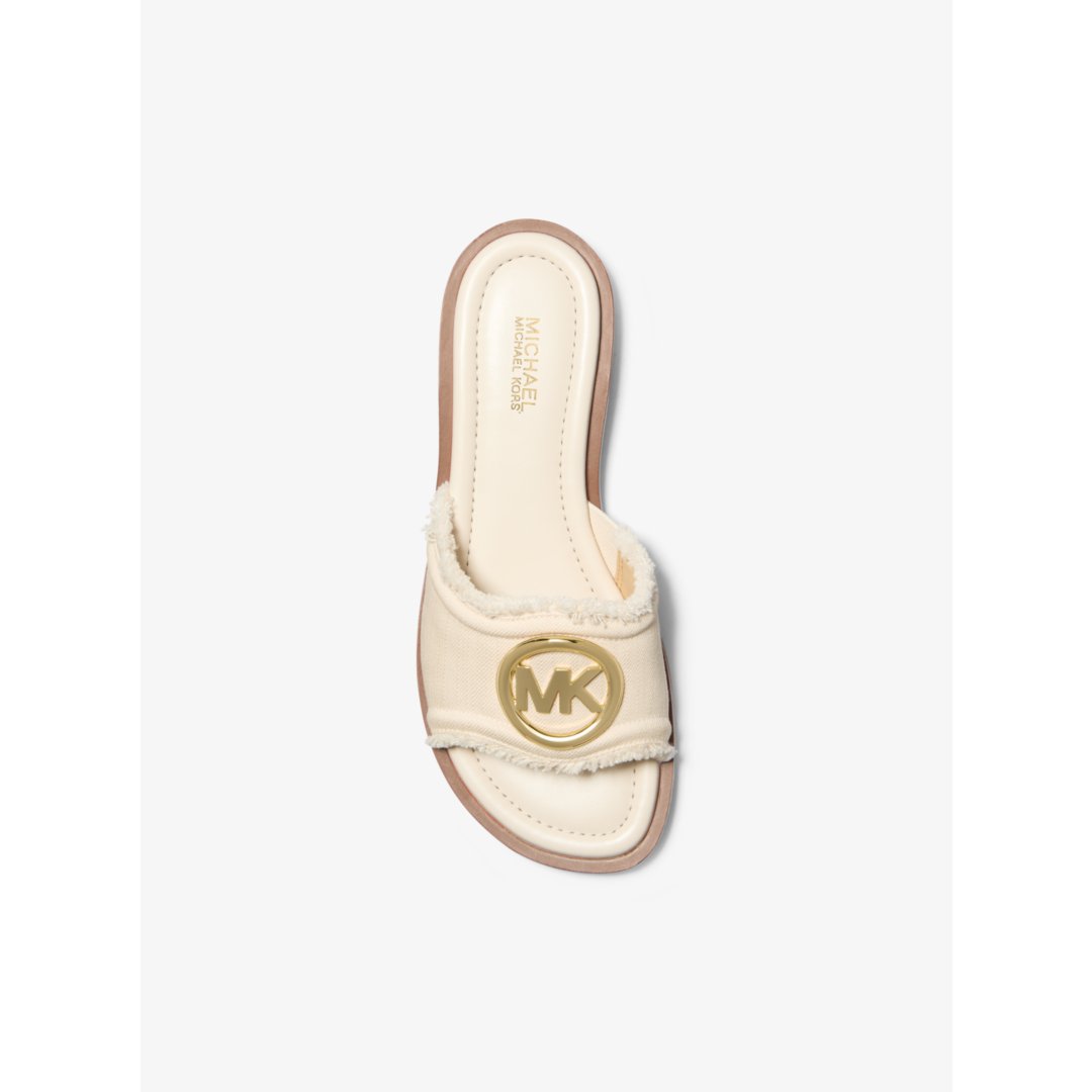 Michael Kors Hannah Denim Slide Sandal