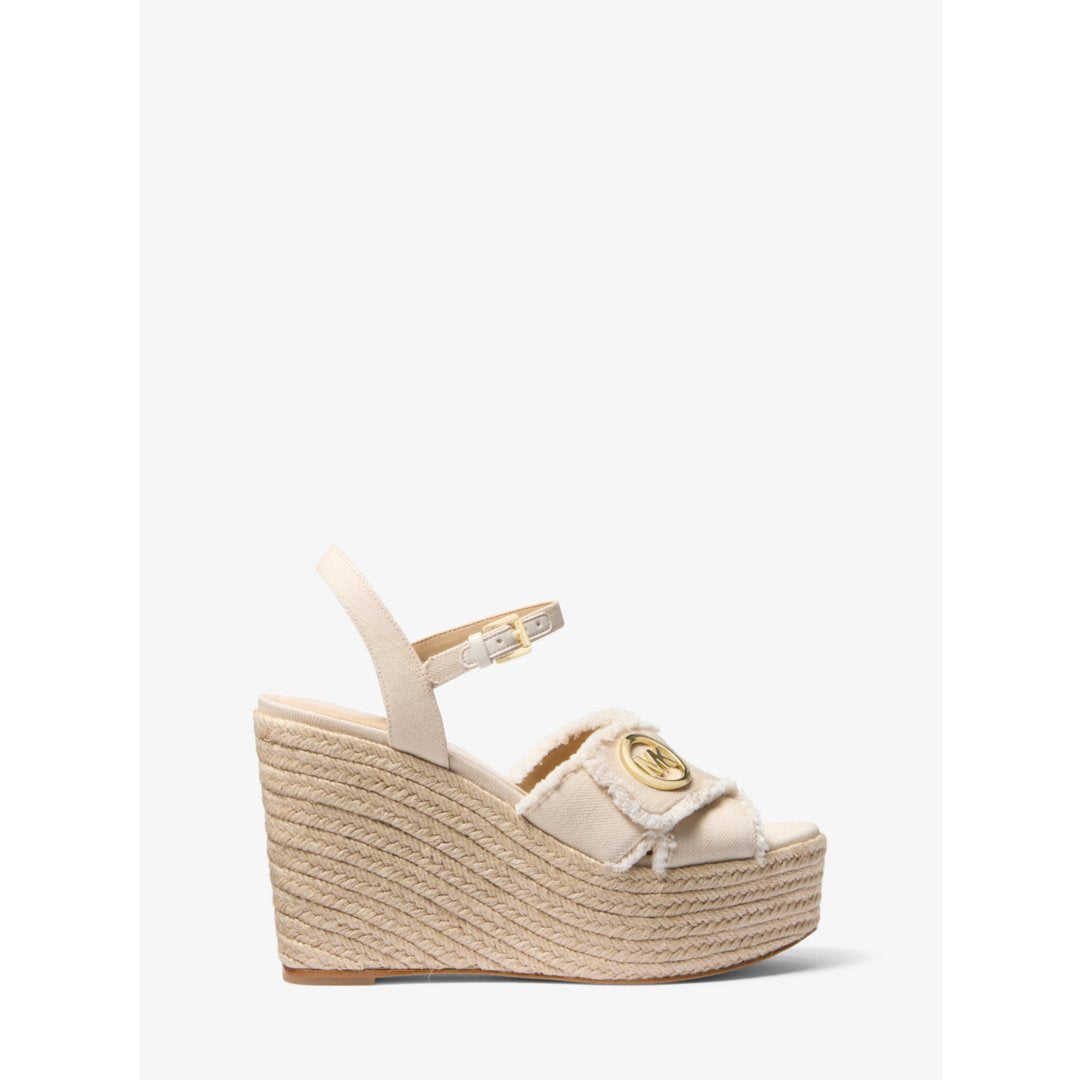 Michael Kors Hannah Denim Wedge Sandal