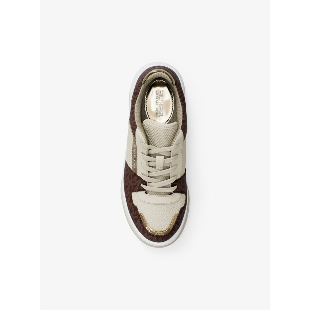Michael Kors Lexi Mixed-Media Sneaker