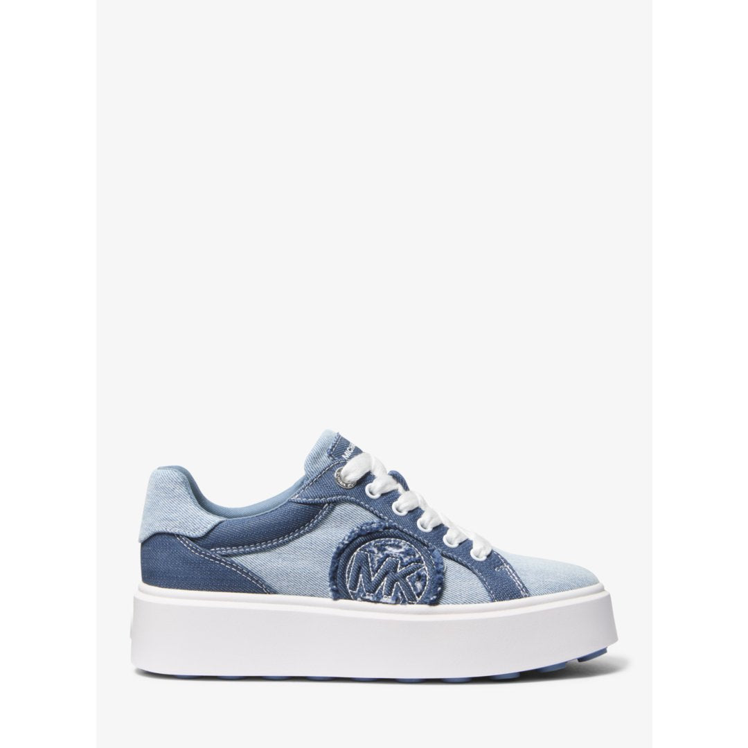 Michael Kors Romey Denim Platform Sneaker
