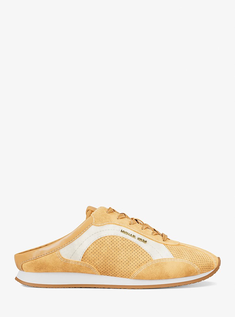 Michael Kors Avi Suede Slip-On Sneaker