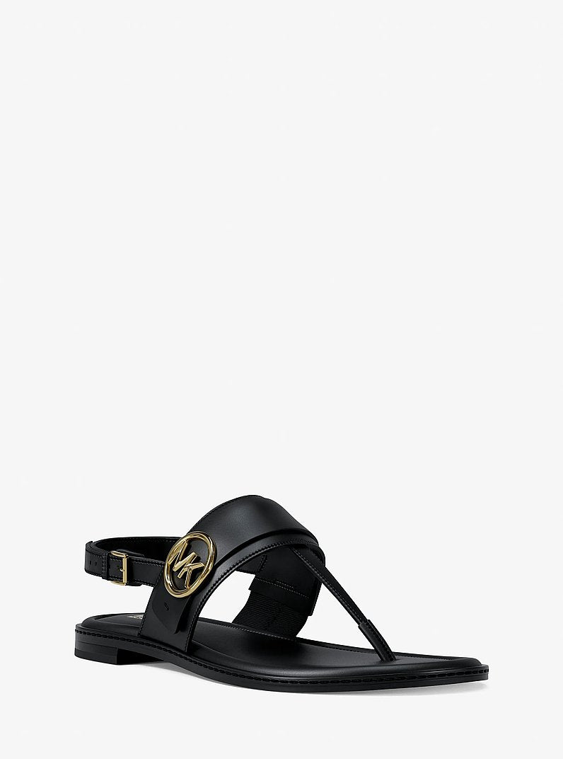 Michael Kors Carmen Thong Sandal BLACK