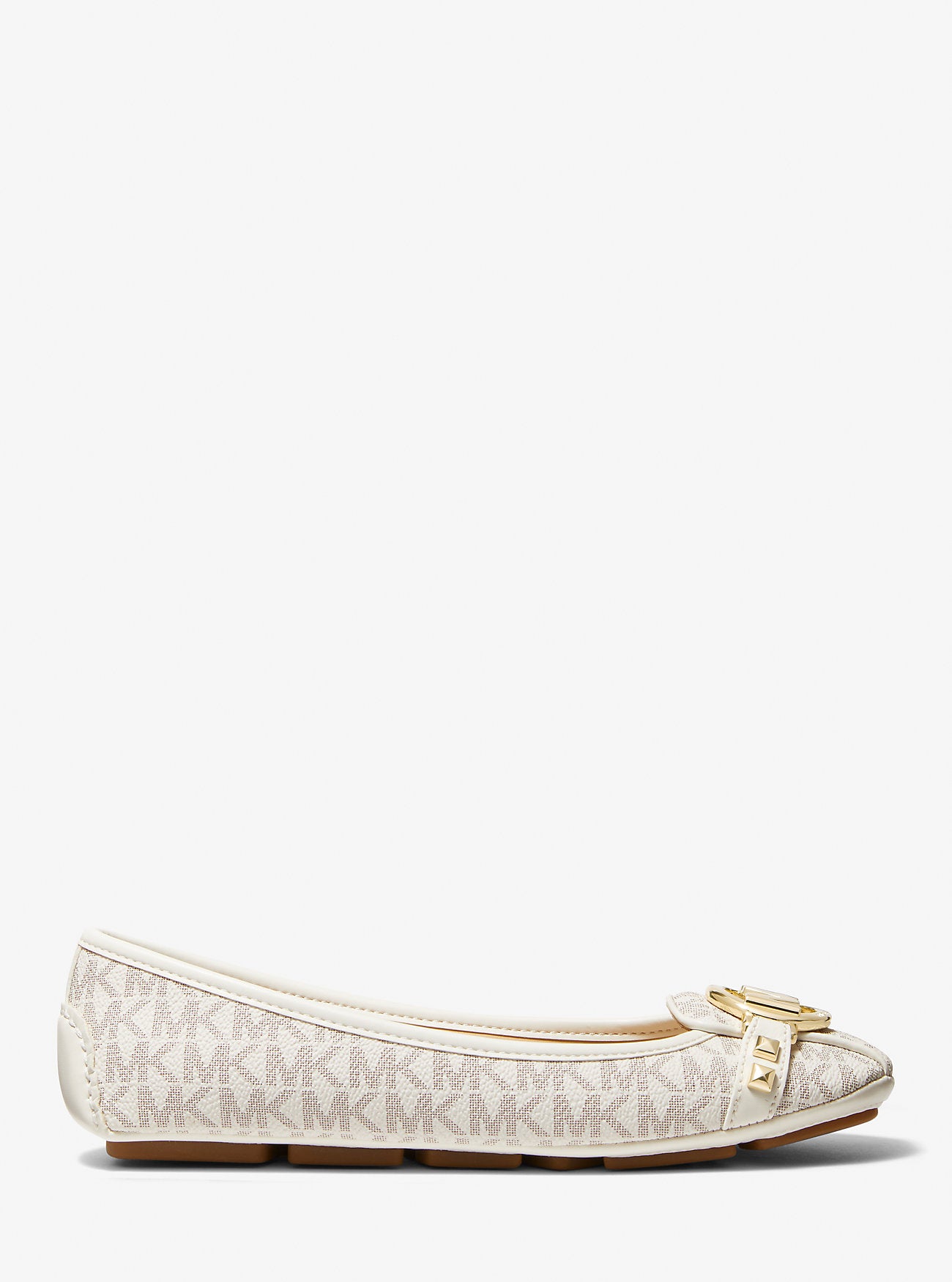 Fulton Studded Logo Moccasin Vanilla Vanilla