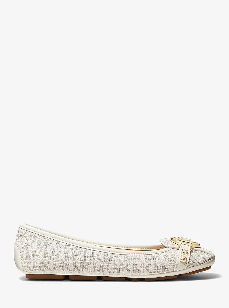 Michael Kors Fulton Studded Logo Moccasin VANILLA