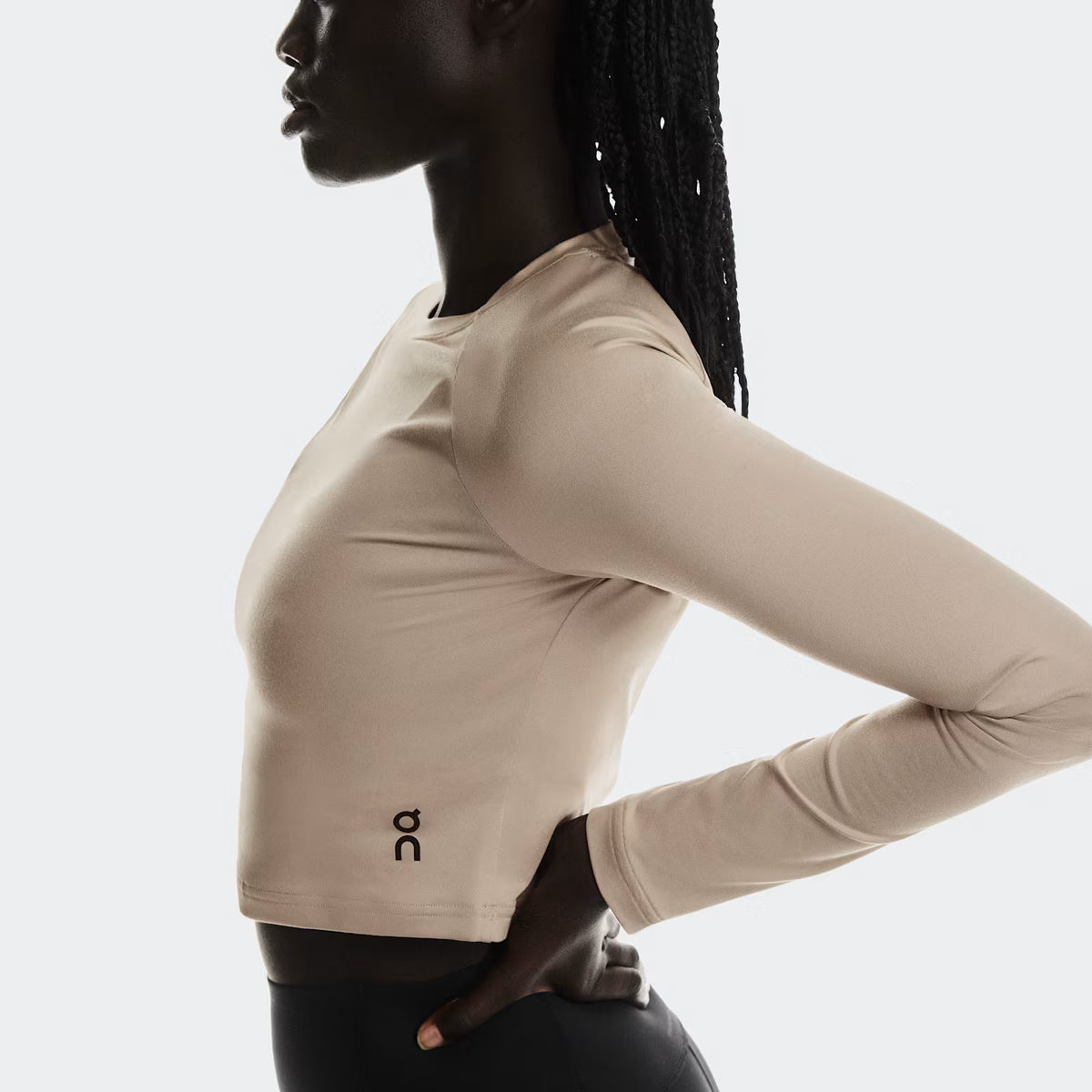 On Studio Long-T Crop Desert (Women'S)