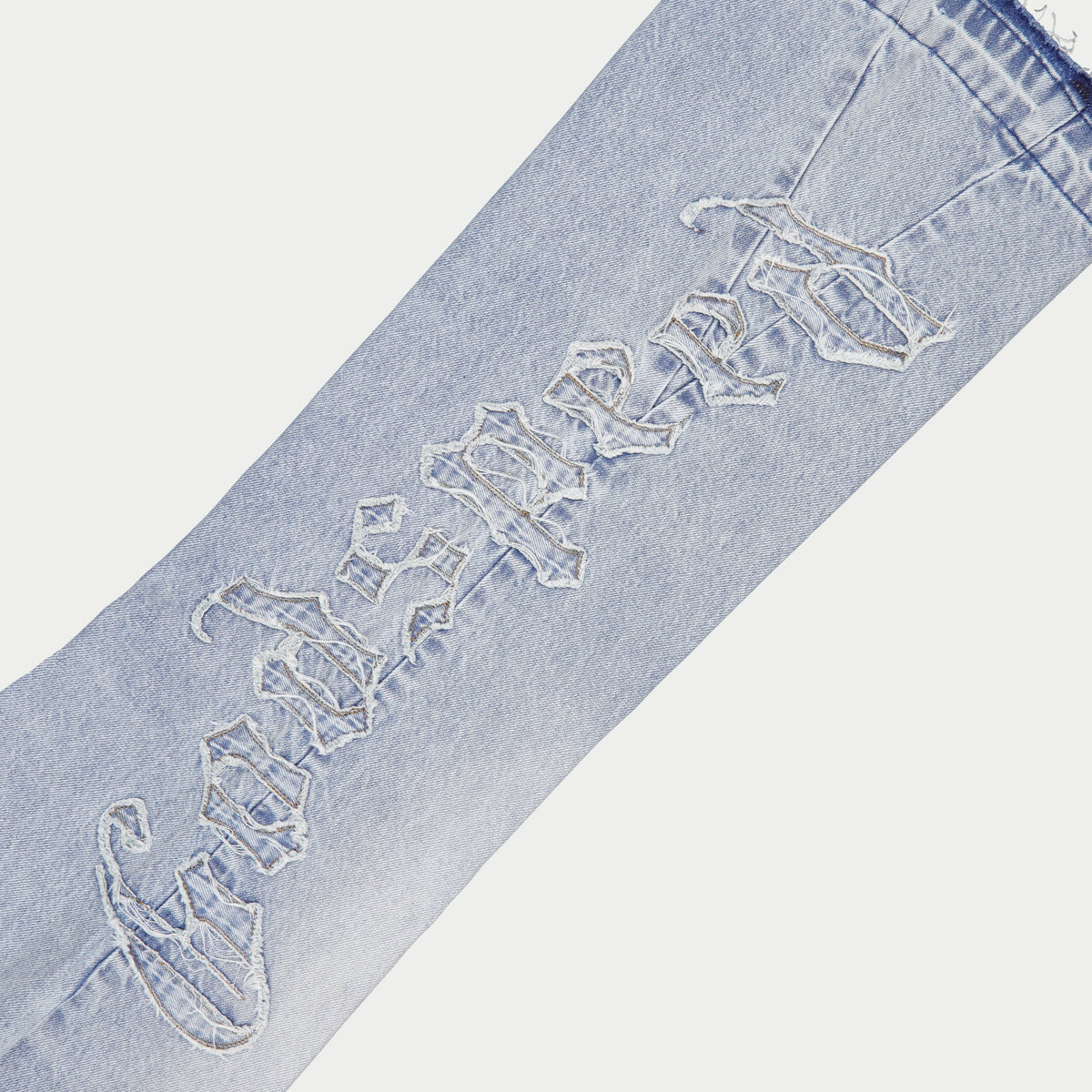 Godspeed Og Logo Flared Denim Stitched (Blue)