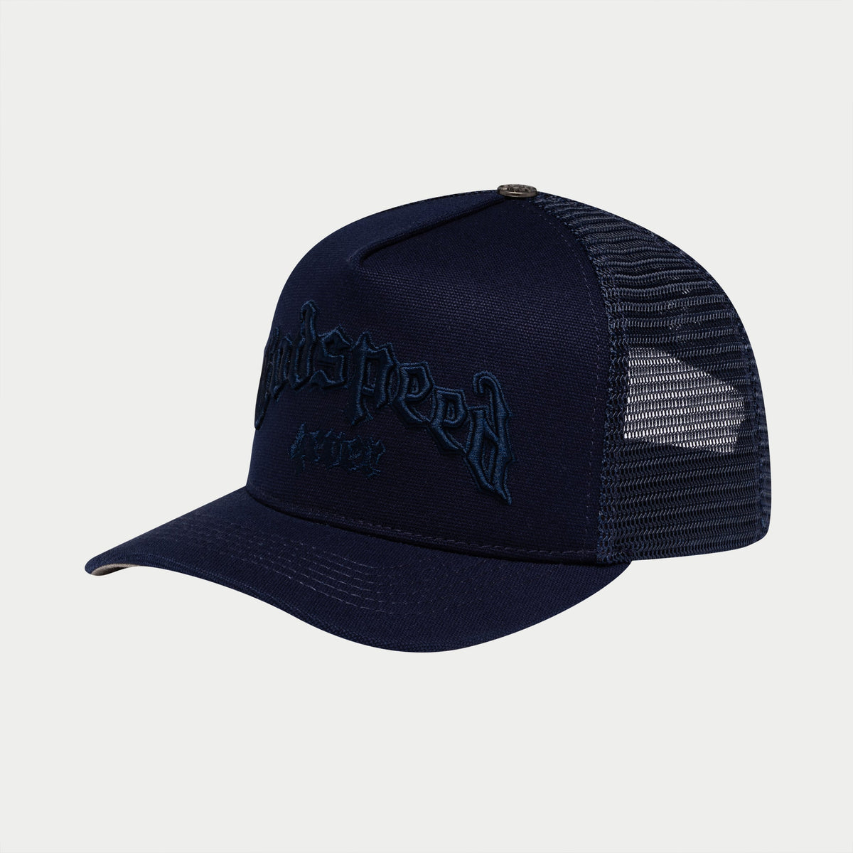 Godspeed Gs Forever Trucker Hat (Navy / Navy)