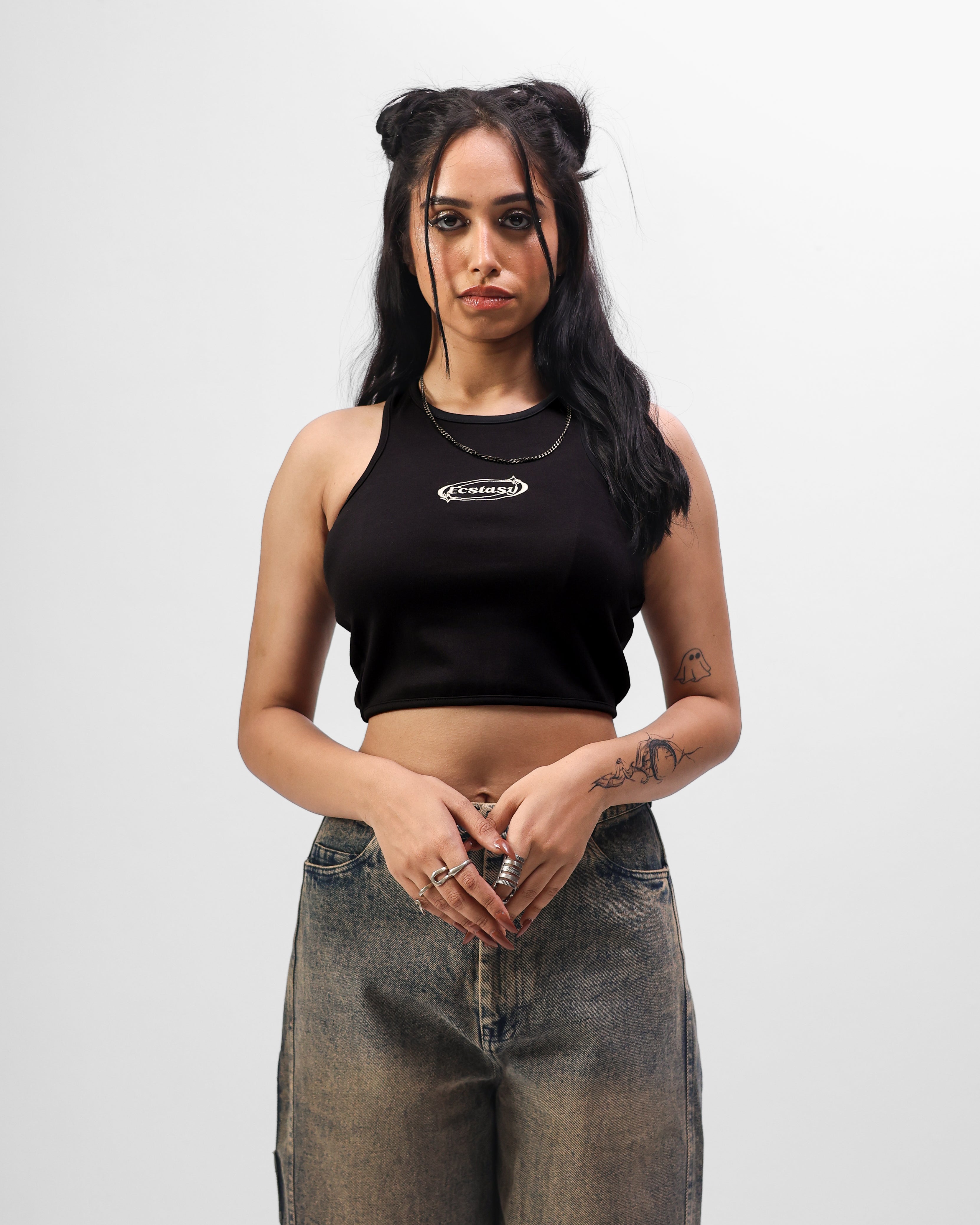 ECSTASY WOMEN CROPPED TANK TOP