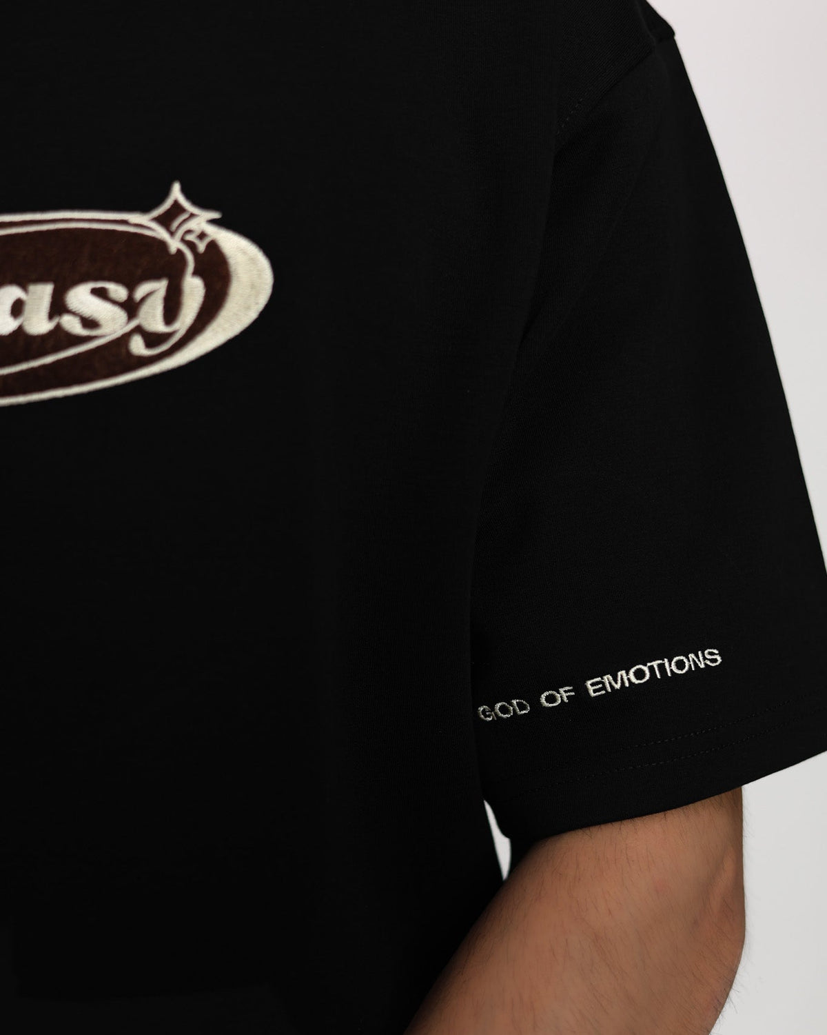 God of Emotions Ecstasy Heavyweight Tee, fabric detail
