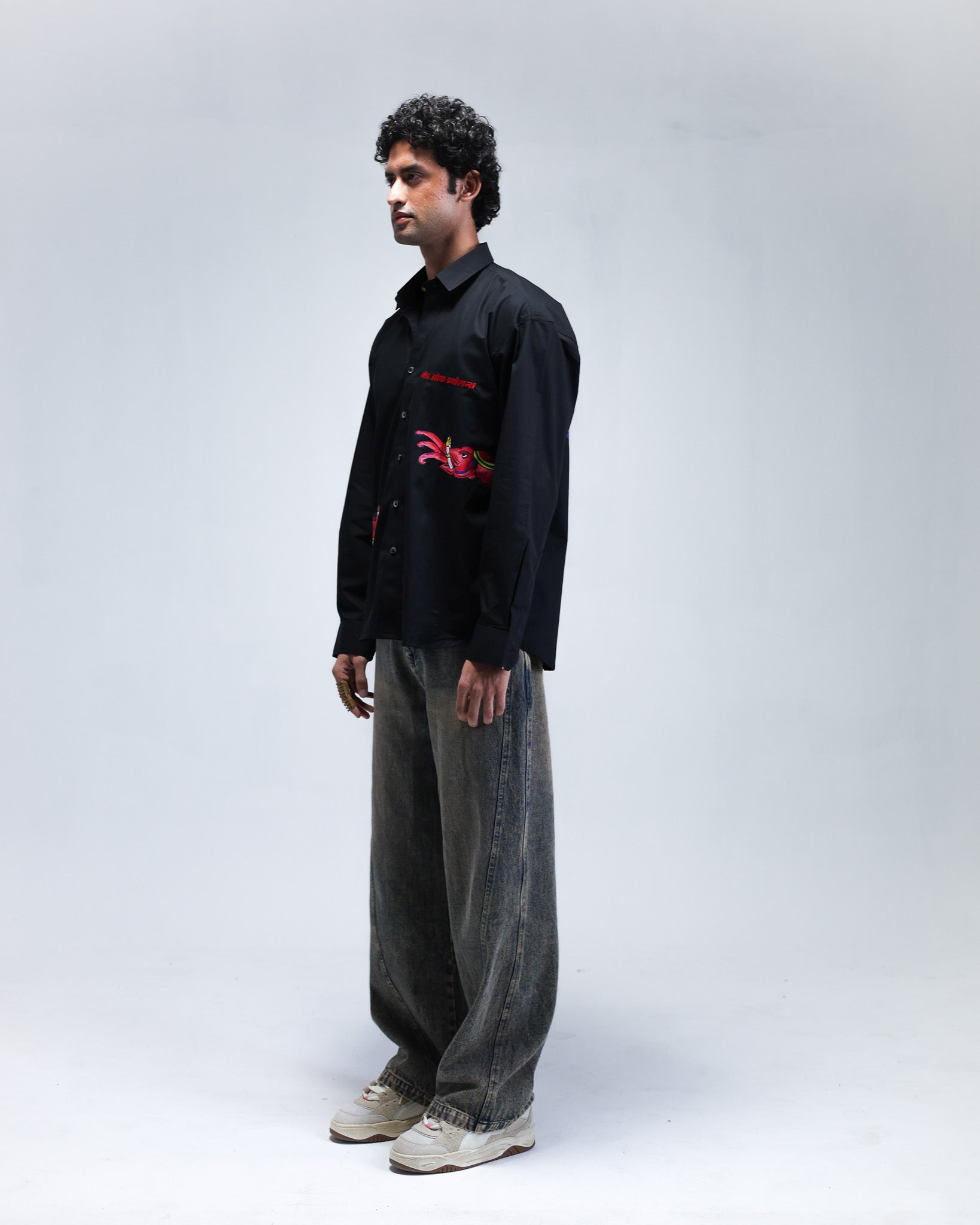 BHUJANG OVERSIZED FIT SHIRT