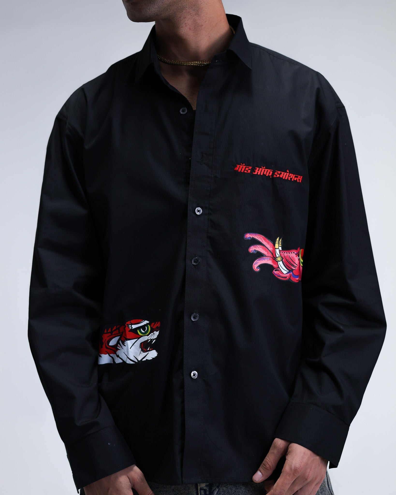 BHUJANG OVERSIZED FIT SHIRT