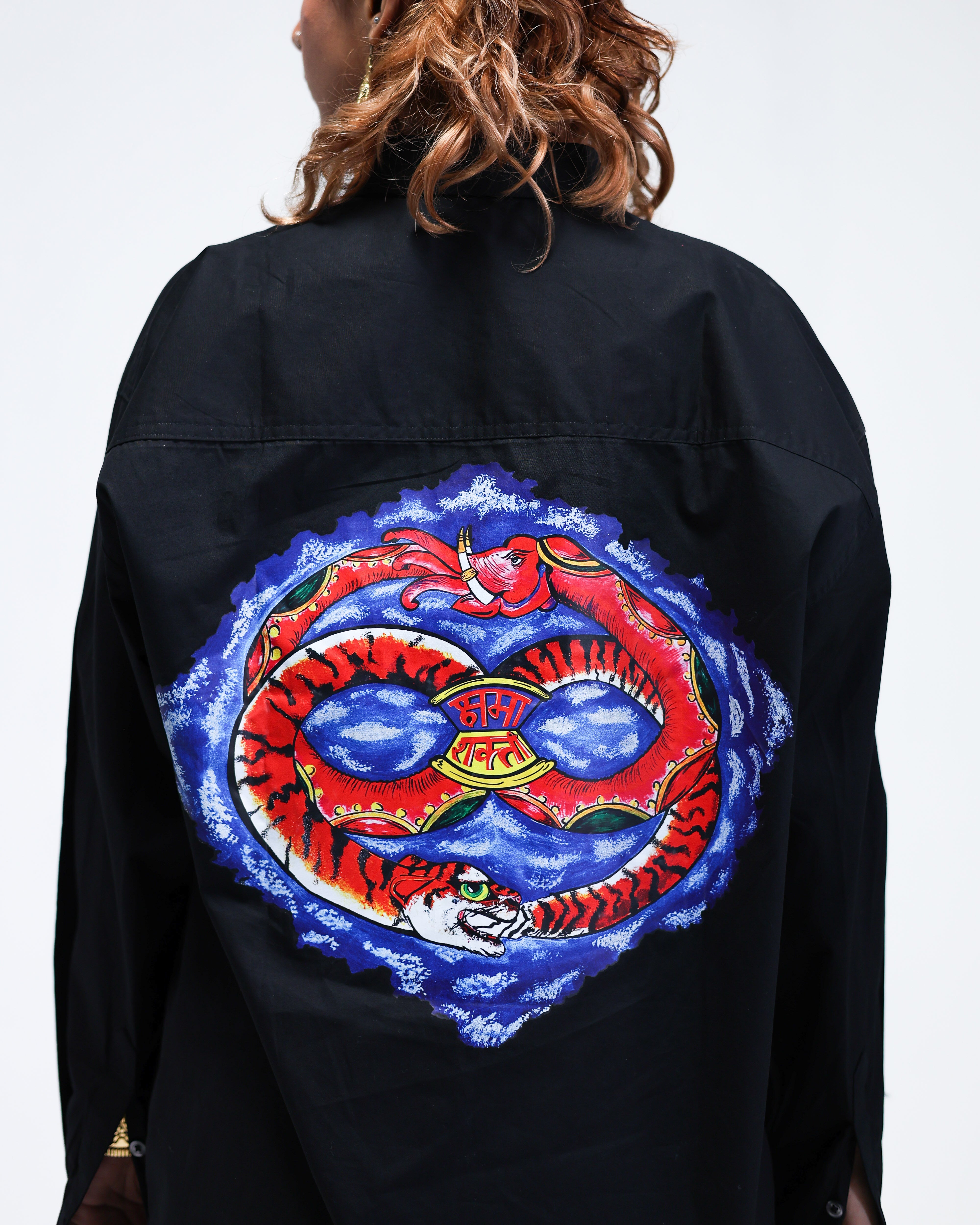 BHUJANG OVERSIZED FIT SHIRT