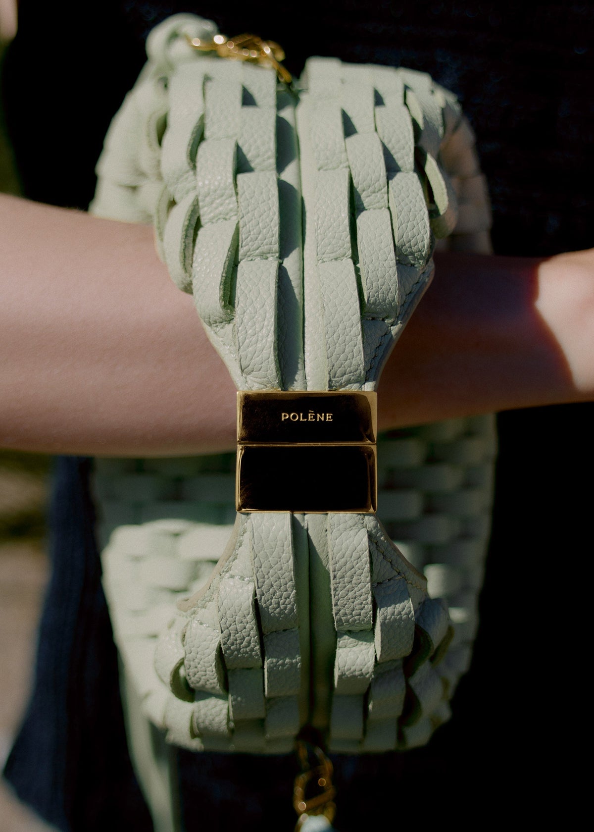 Polene Beri Onda Fresh Almond, hardware detail