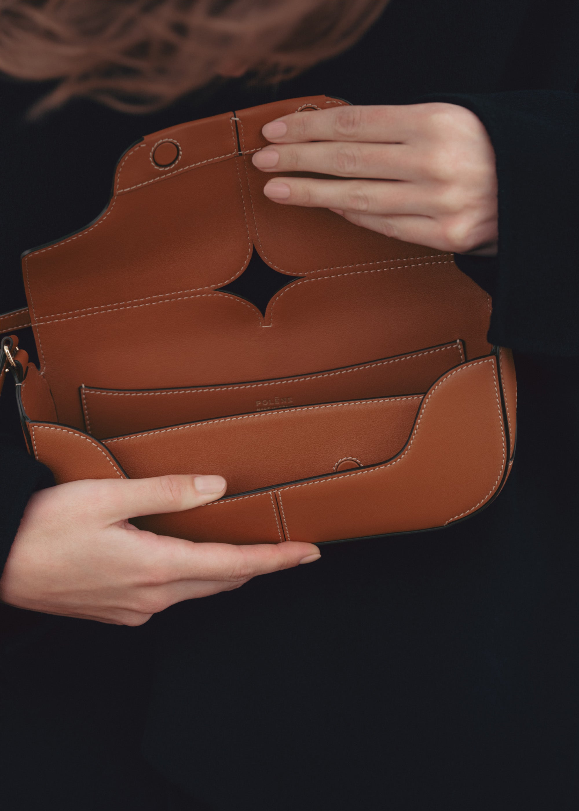 Polene Osmo Smooth Cognac