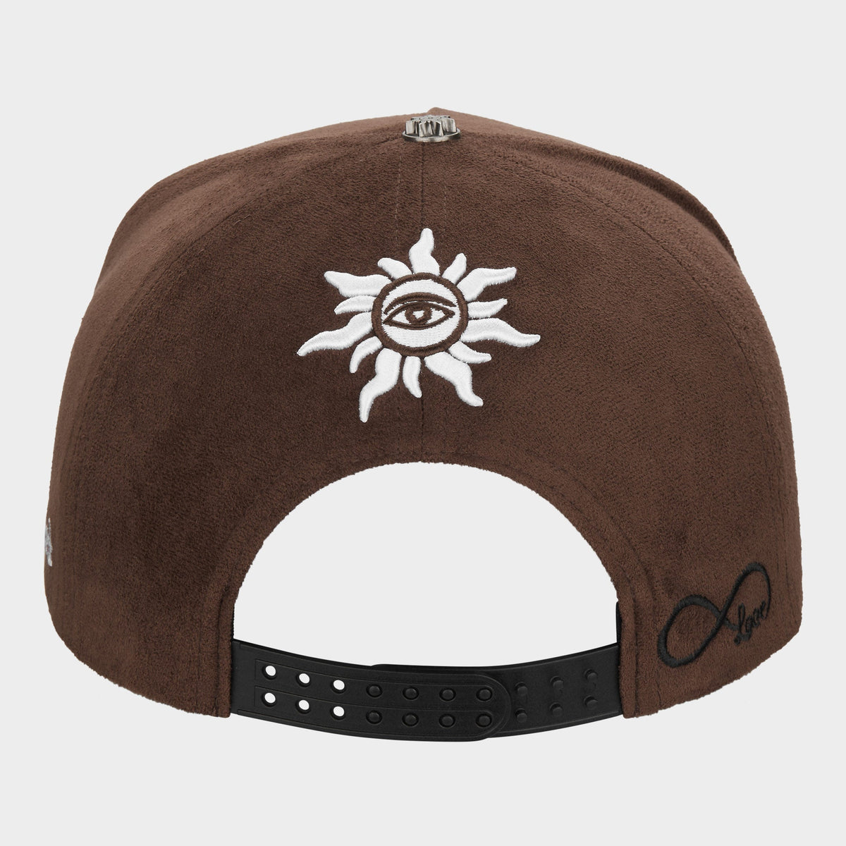 Godspeed Insignia Leather / Suede Hat (Chocolate / Black)
