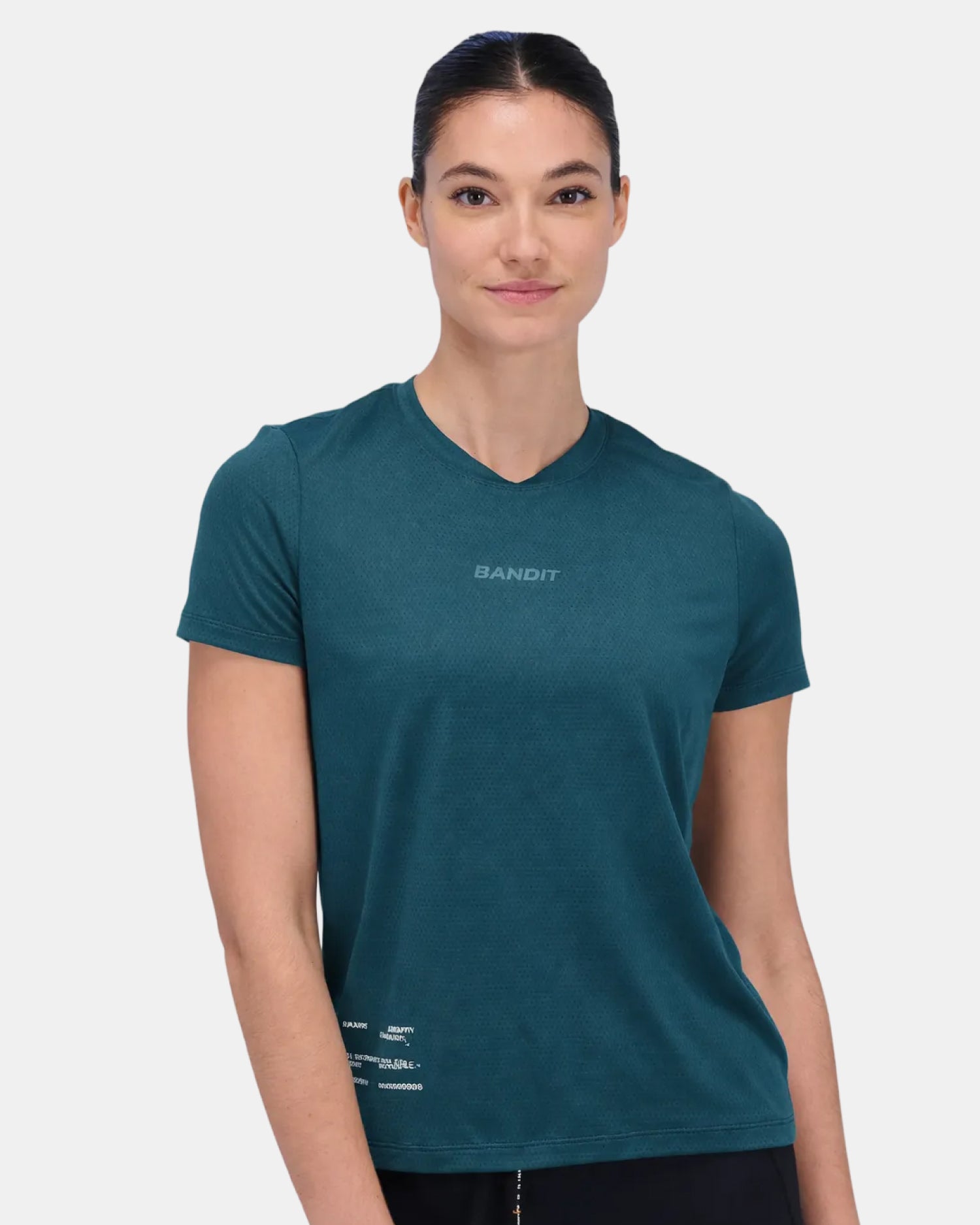 Bandit Womens Micromesh Run Tee Storm