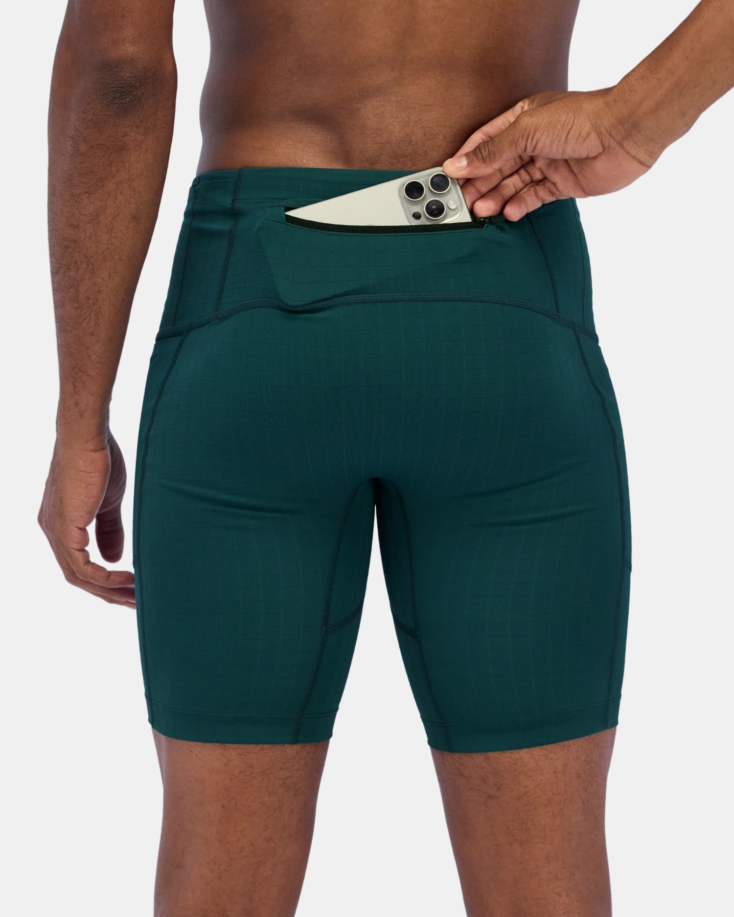Bandit Gridlock 7 Pocket Half Tights Storm