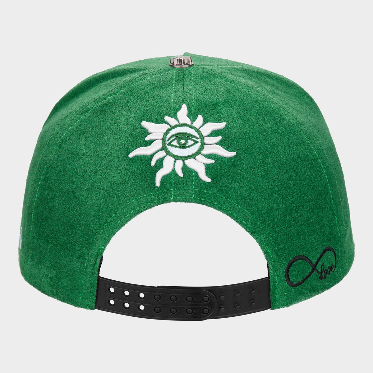 Godspeed Insignia Leather / Suede Hat (Green / Black)