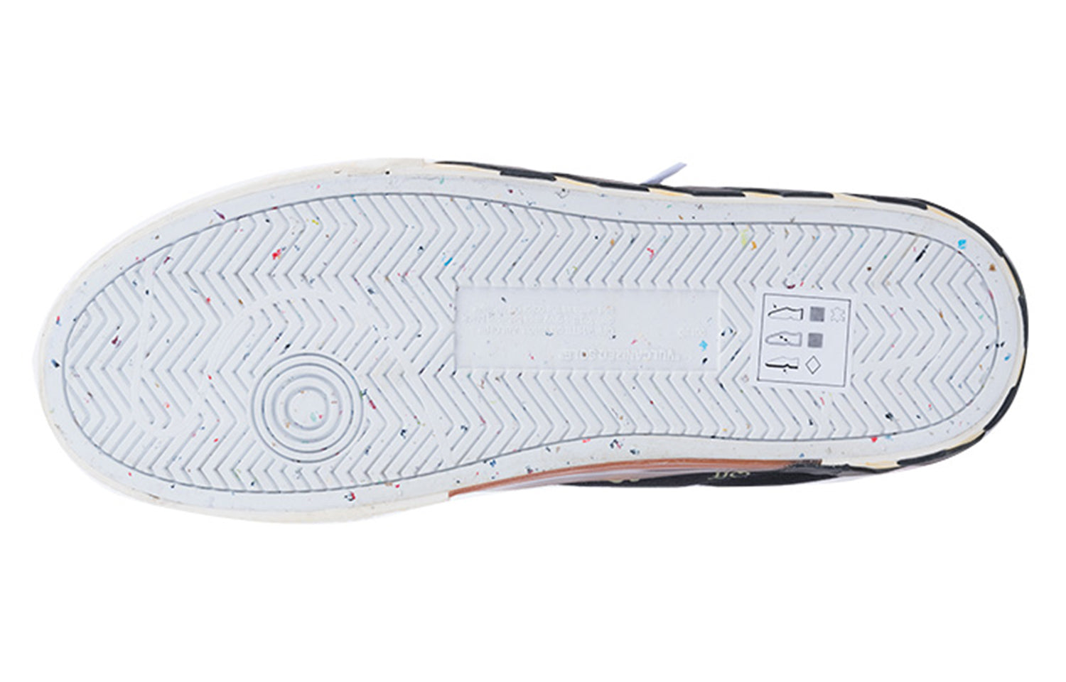 OFF-WHITE Vulc Low Black Light Blue Arrow