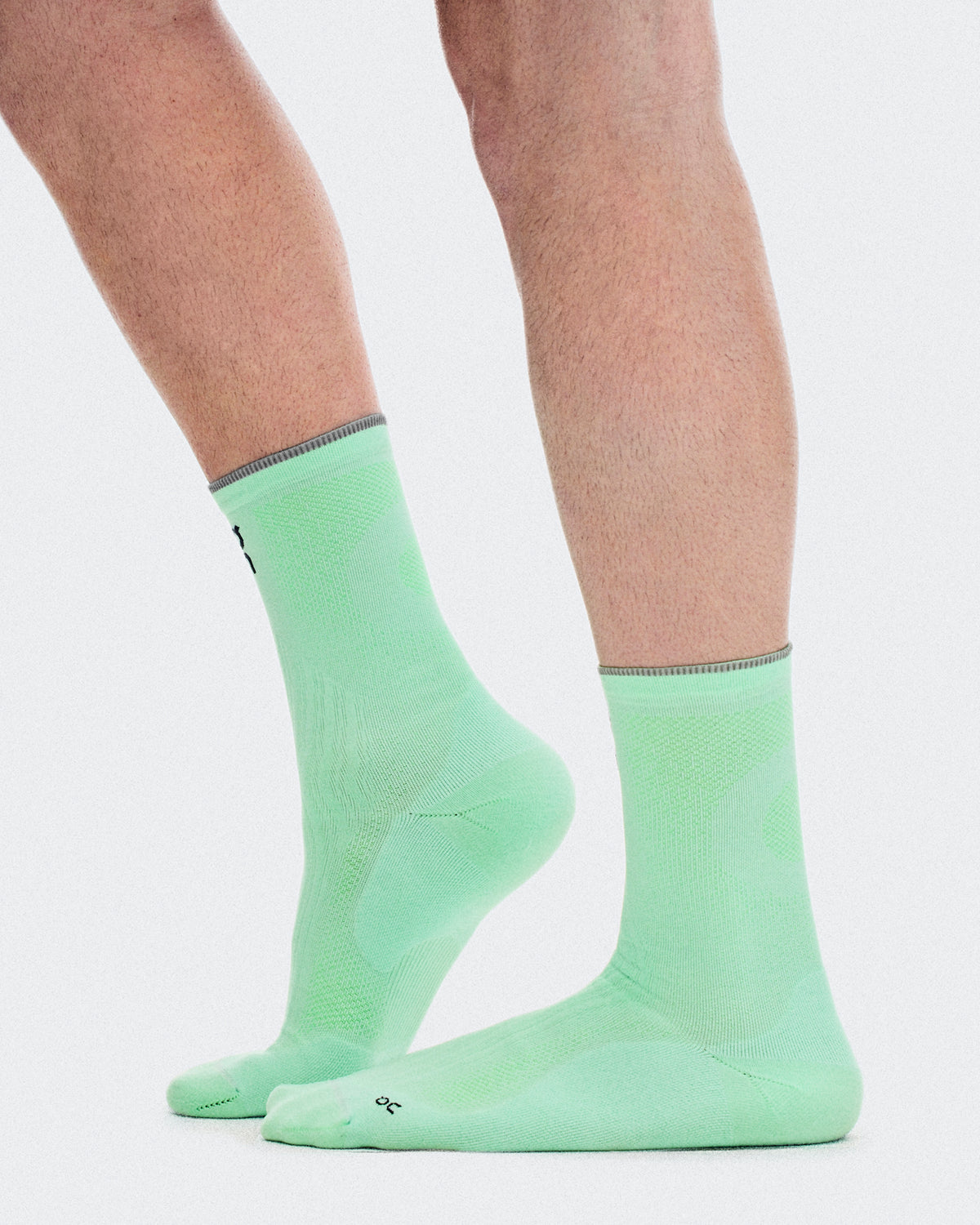 On Elite Run Sock High Hyper Celeste | Verdite