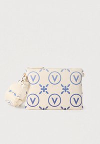 Valentino Samba Re Print Cross Body Bag Ecru/Bluette
