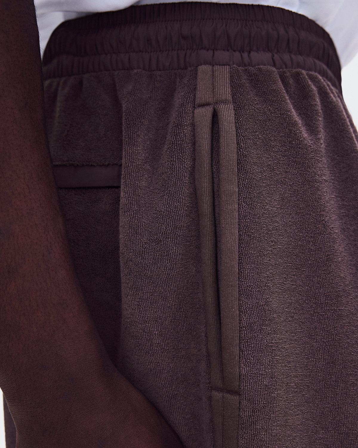 On Courtside Shorts Terry Mulberry