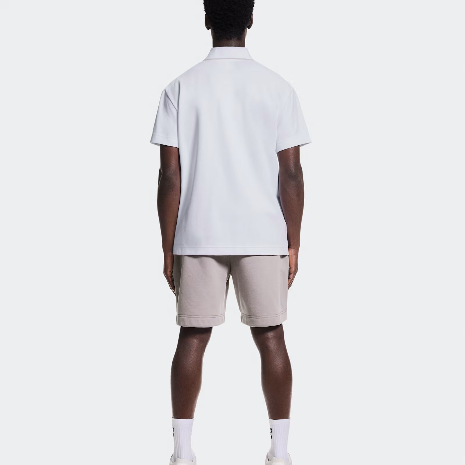 On Courtside Polo White | Sand