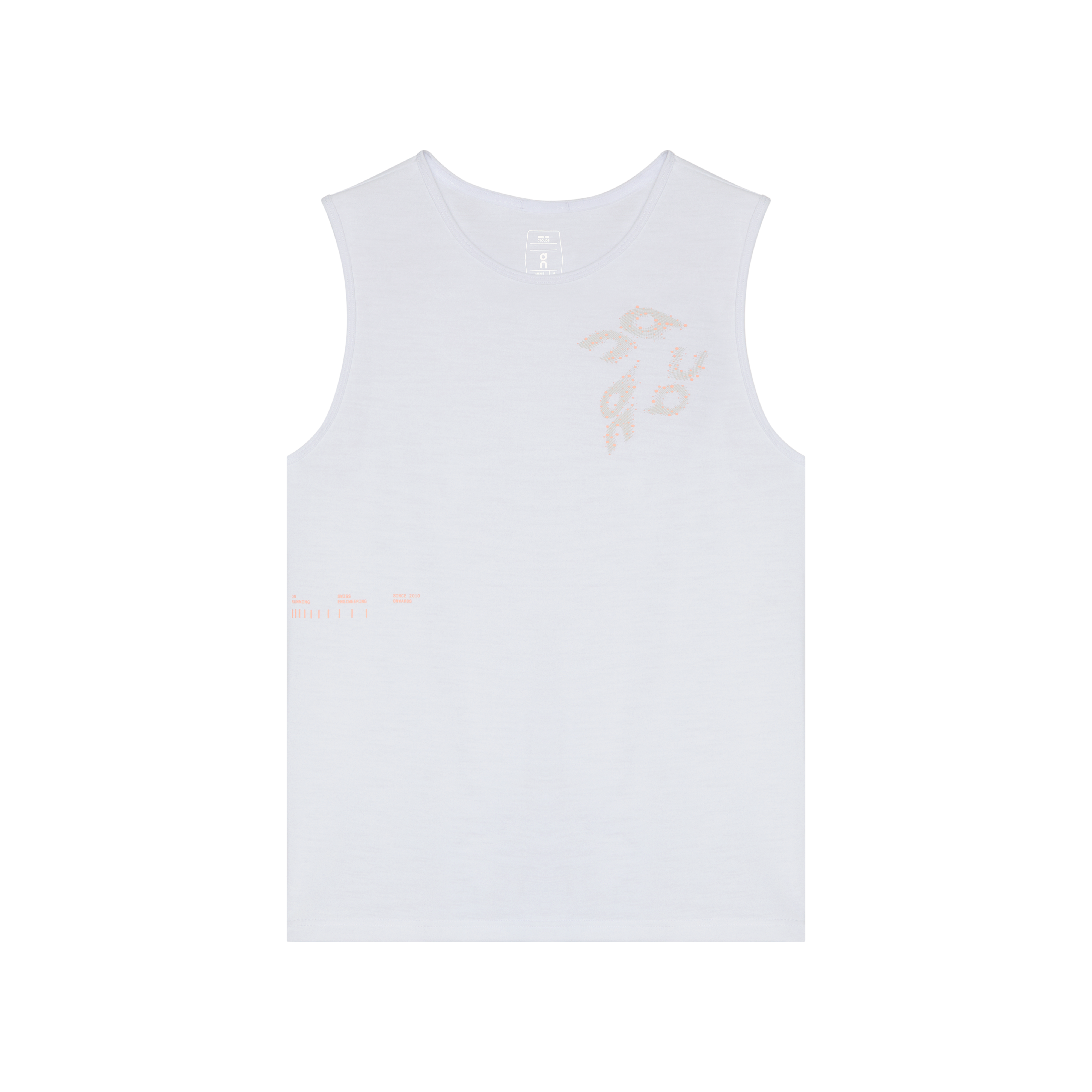 On On Run Tank White