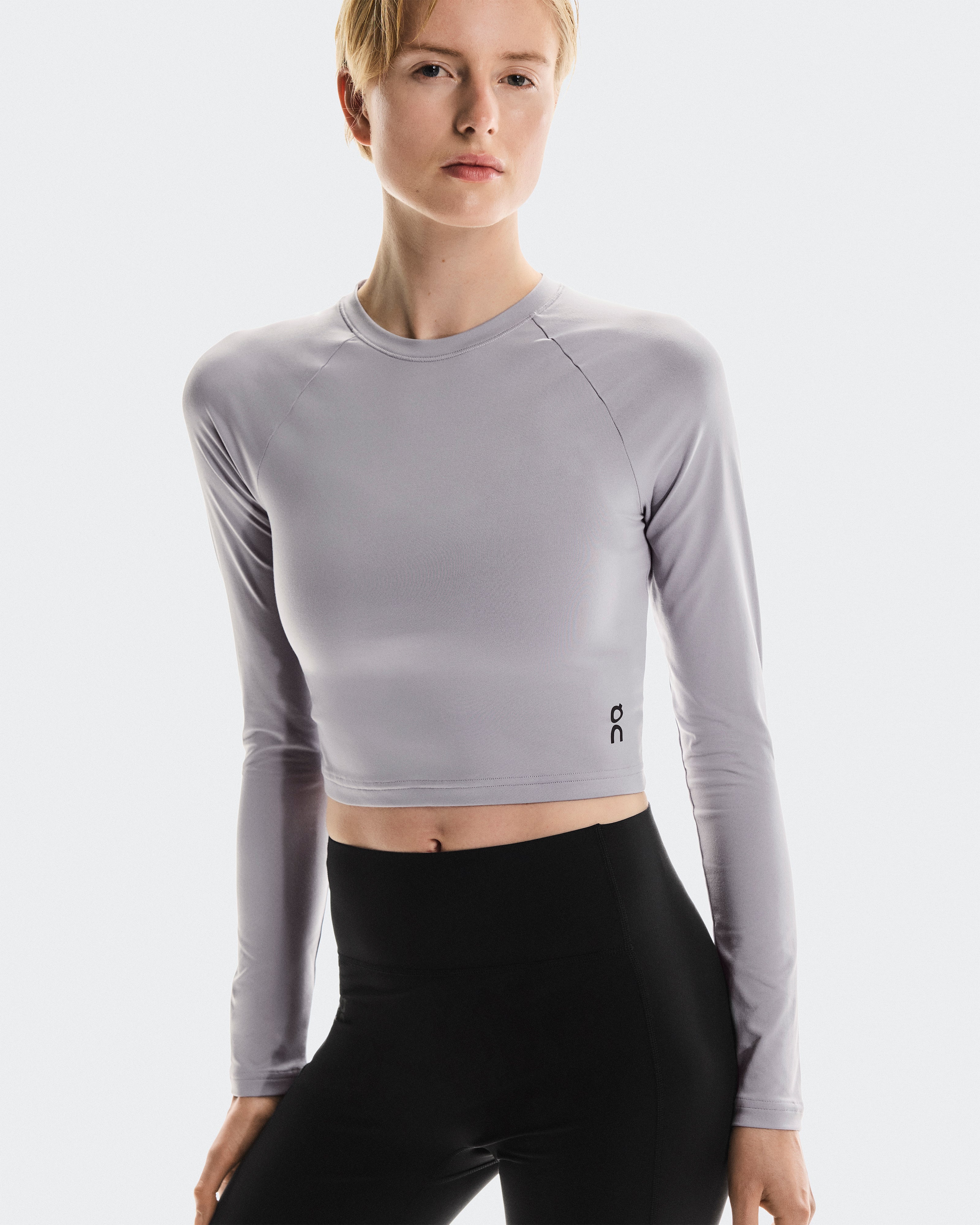 On Studio Long-T Crop Lilac (Women'S)