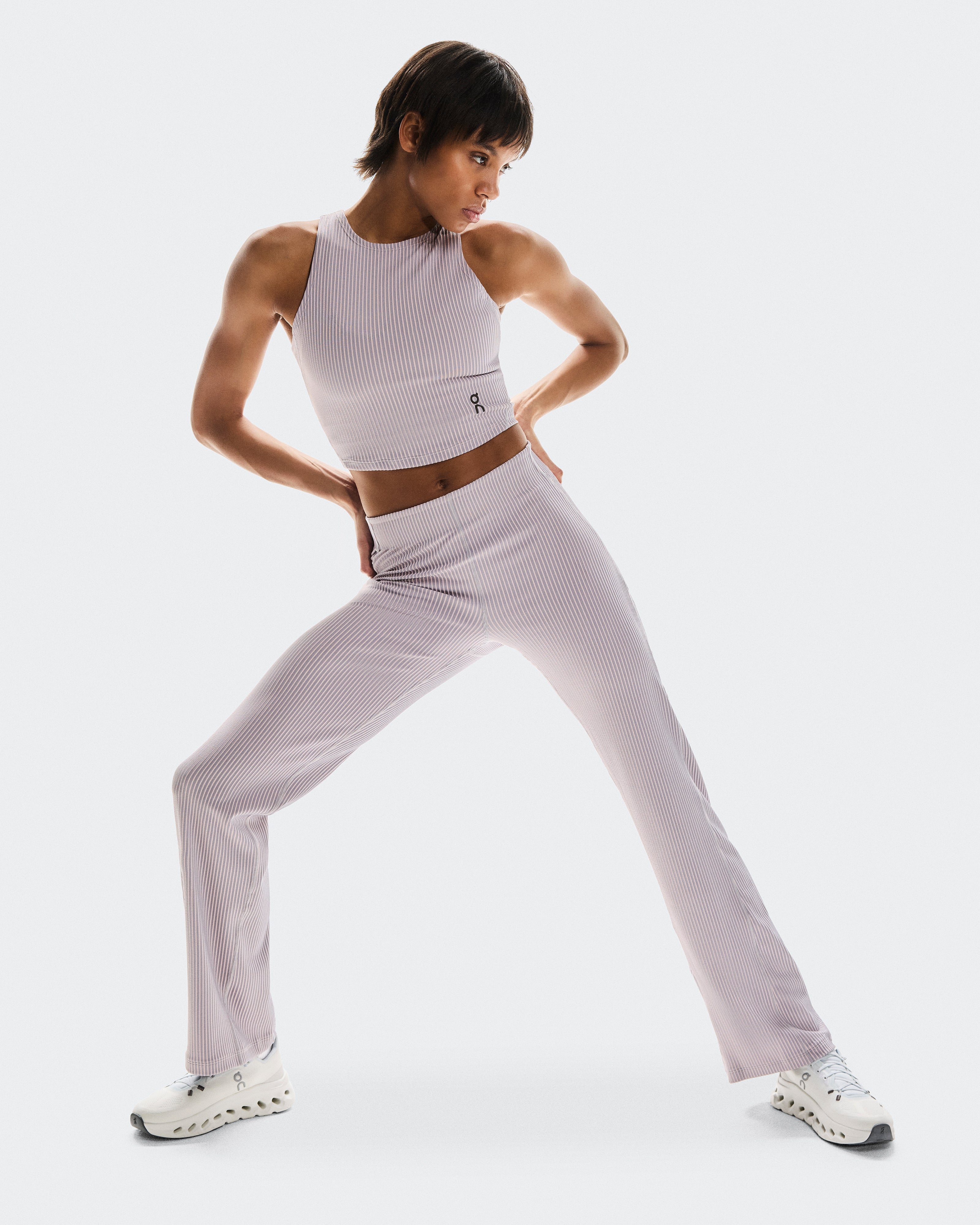 On All-Day Ribbed Pants Orchid | Lilac (Women's)