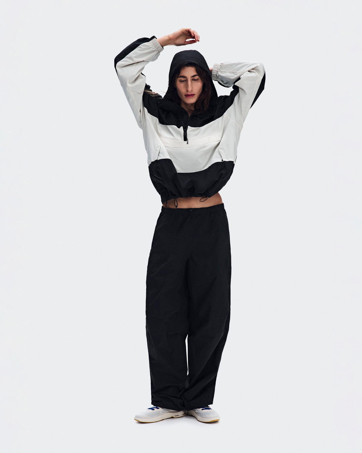 On Half-Zip Anorak Black (Women'S)