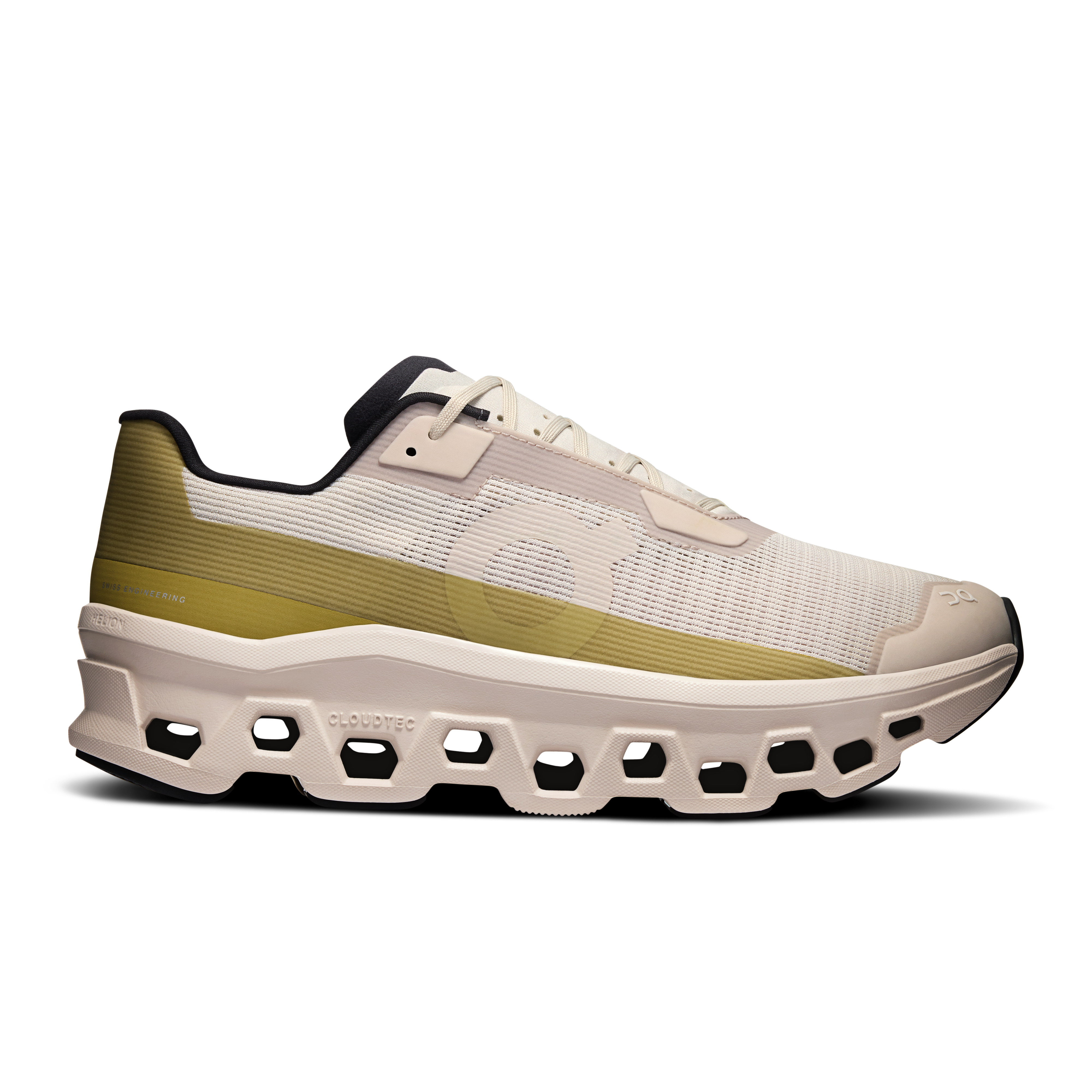 On Cloudmonster Void Silver Lense