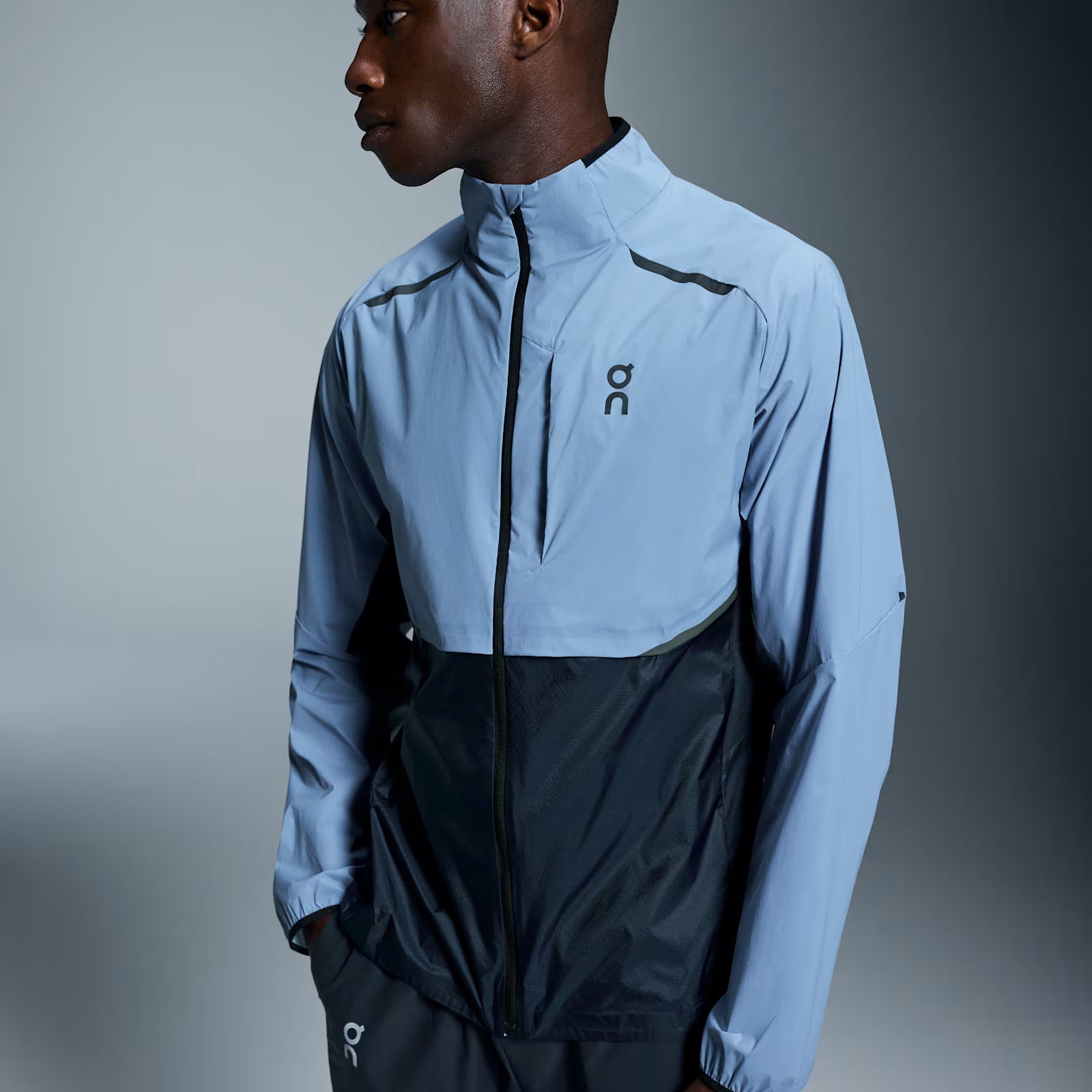On Weather Jacket Chambray | Midnight