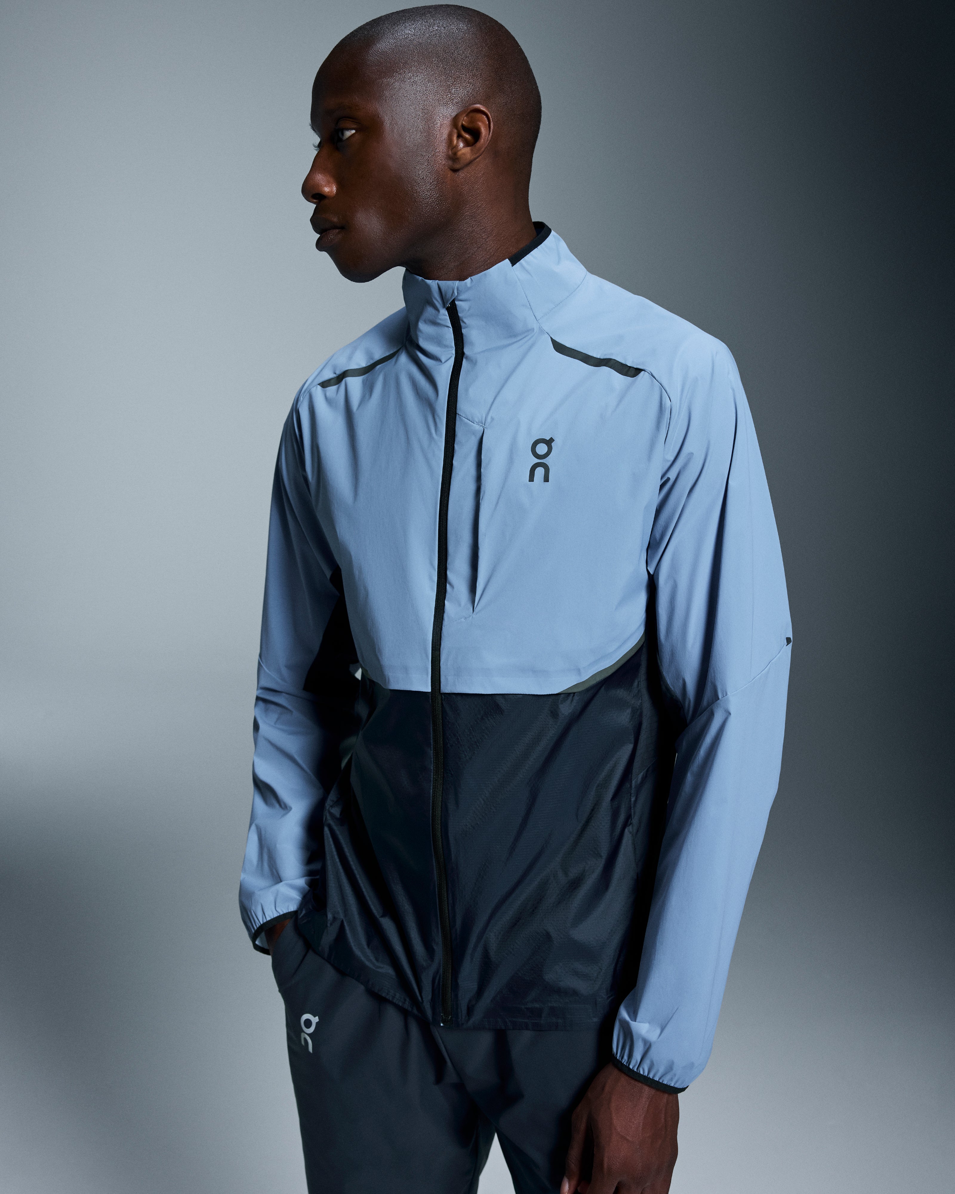 On Weather Jacket Chambray | Midnight